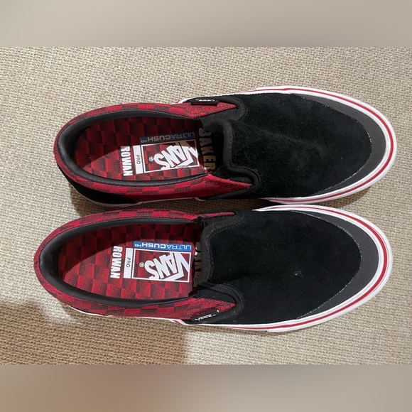 Vans x Baker Slip-on Pro Rowan Speedcheck Sneakers Soze 10 Women’s 8 Men’s - Picture 4 of 5